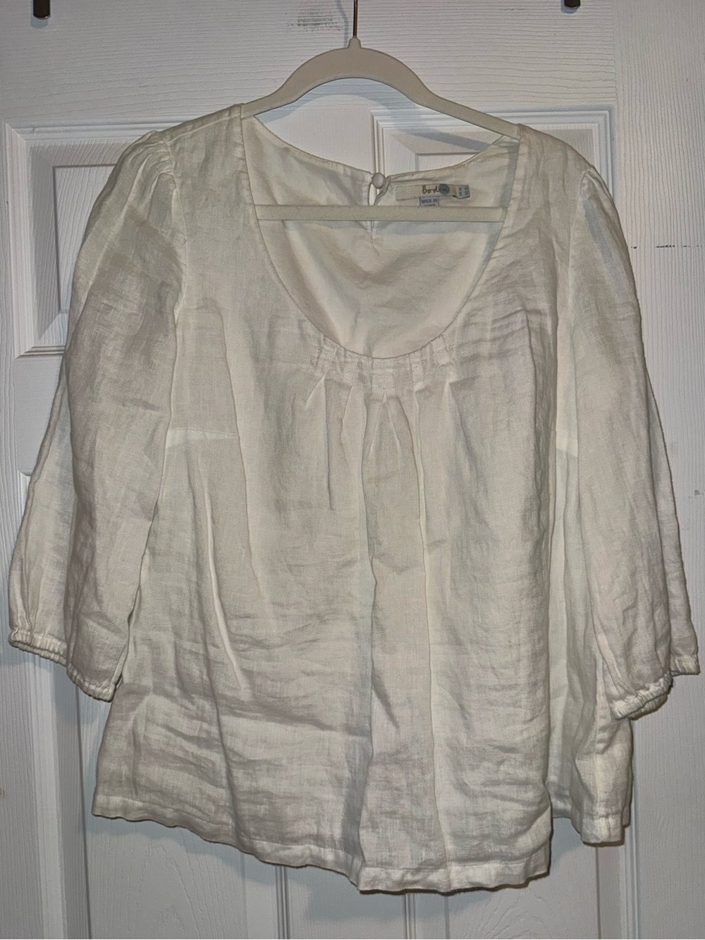 Boden White Blouse